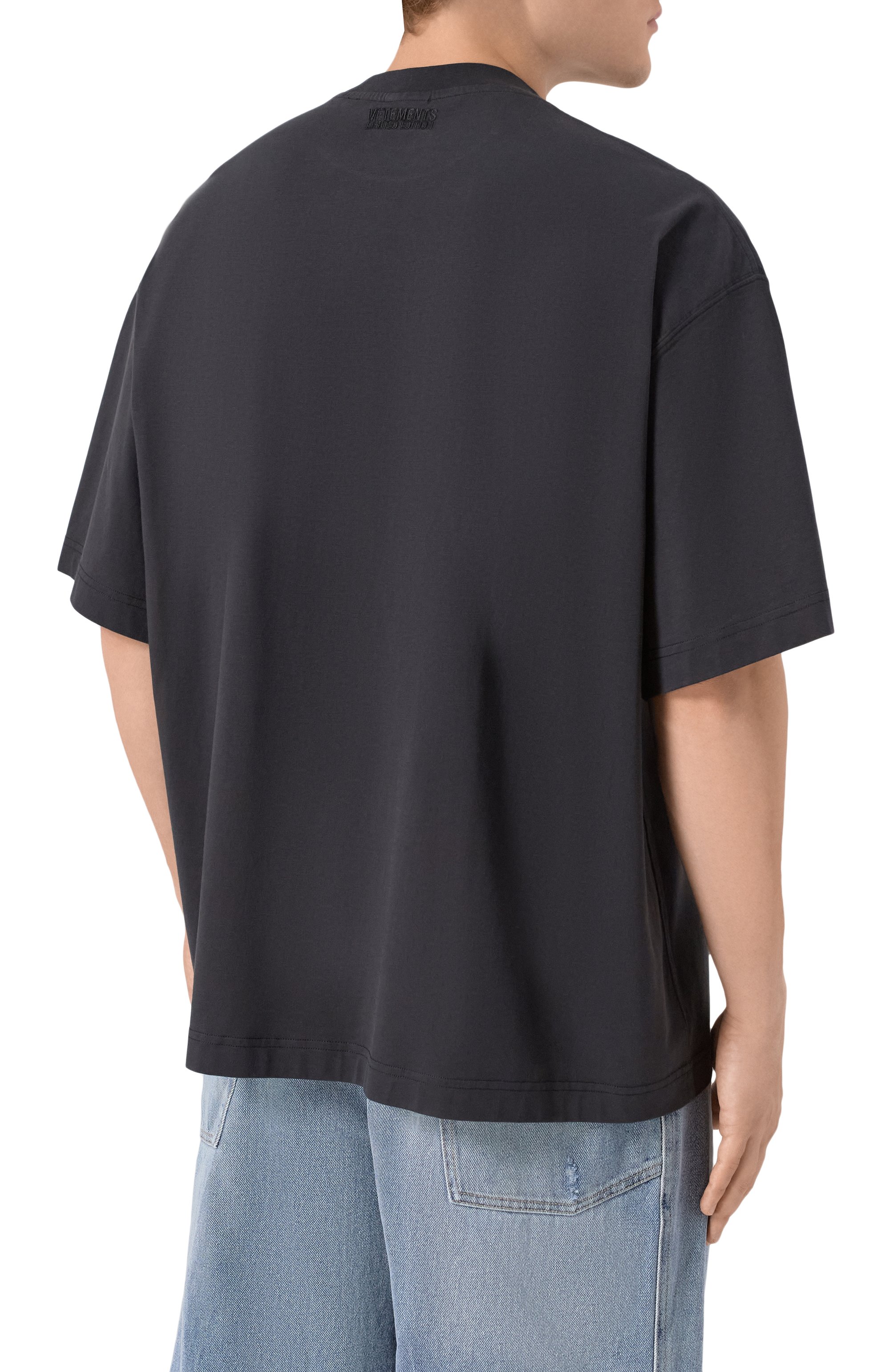 Хлопковая футболка VETEMENTS, арт. UH76TR300B, фото 4