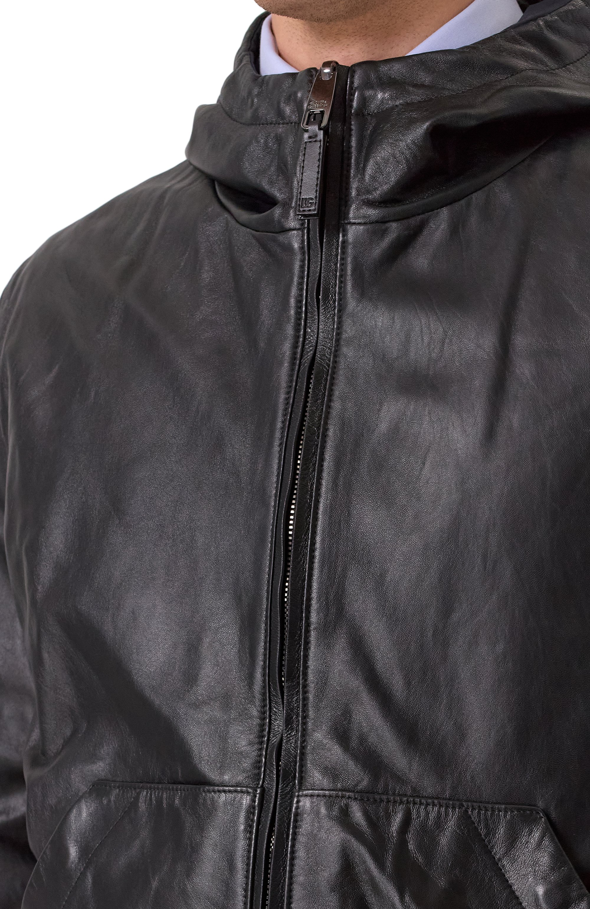 Двусторонняя кожаная куртка DOLCE & GABBANA, арт. G9BKUL/GI909, фото 5