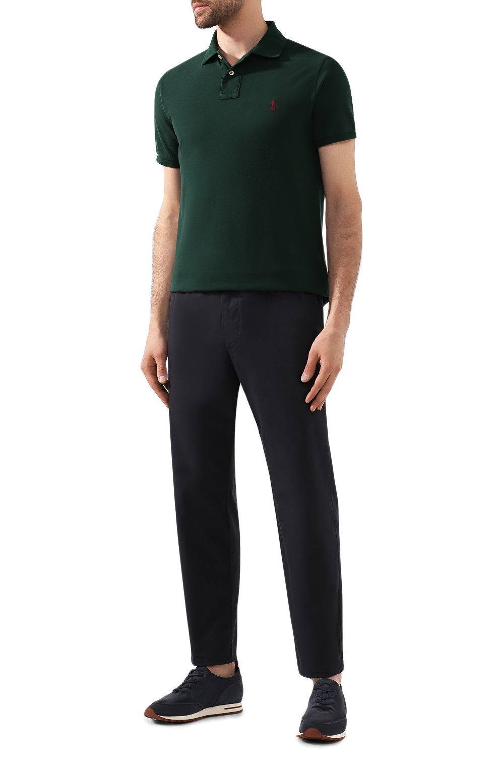 Хлопковое поло POLO RALPH LAUREN, арт. 710680784, фото 2