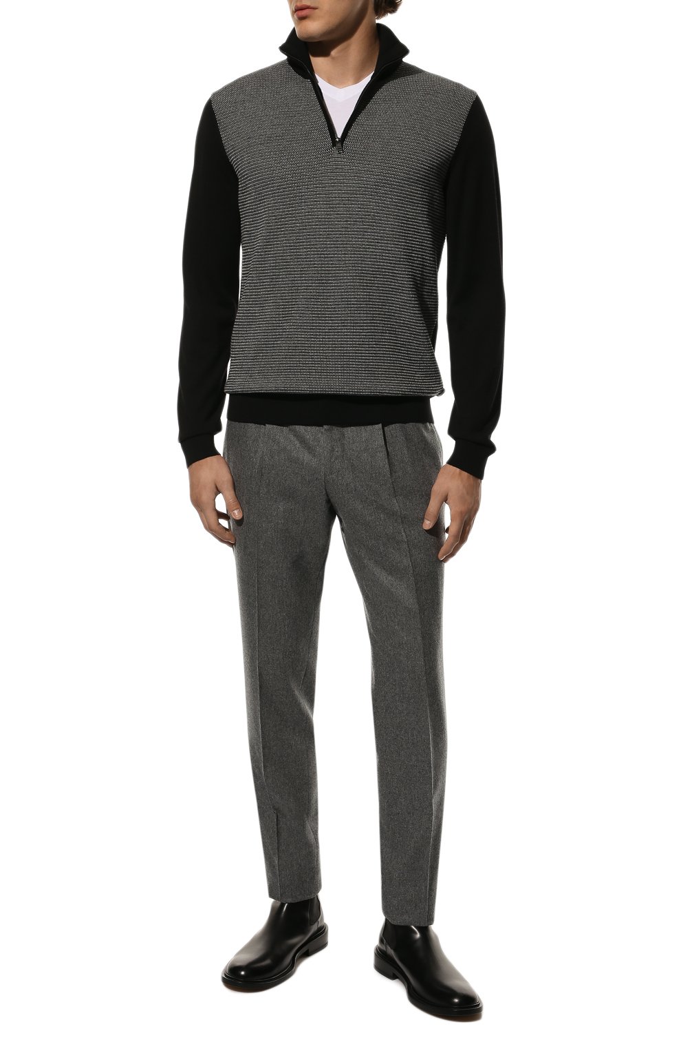 Шерстяной джемпер BOSS, арт. 50477394, фото 2