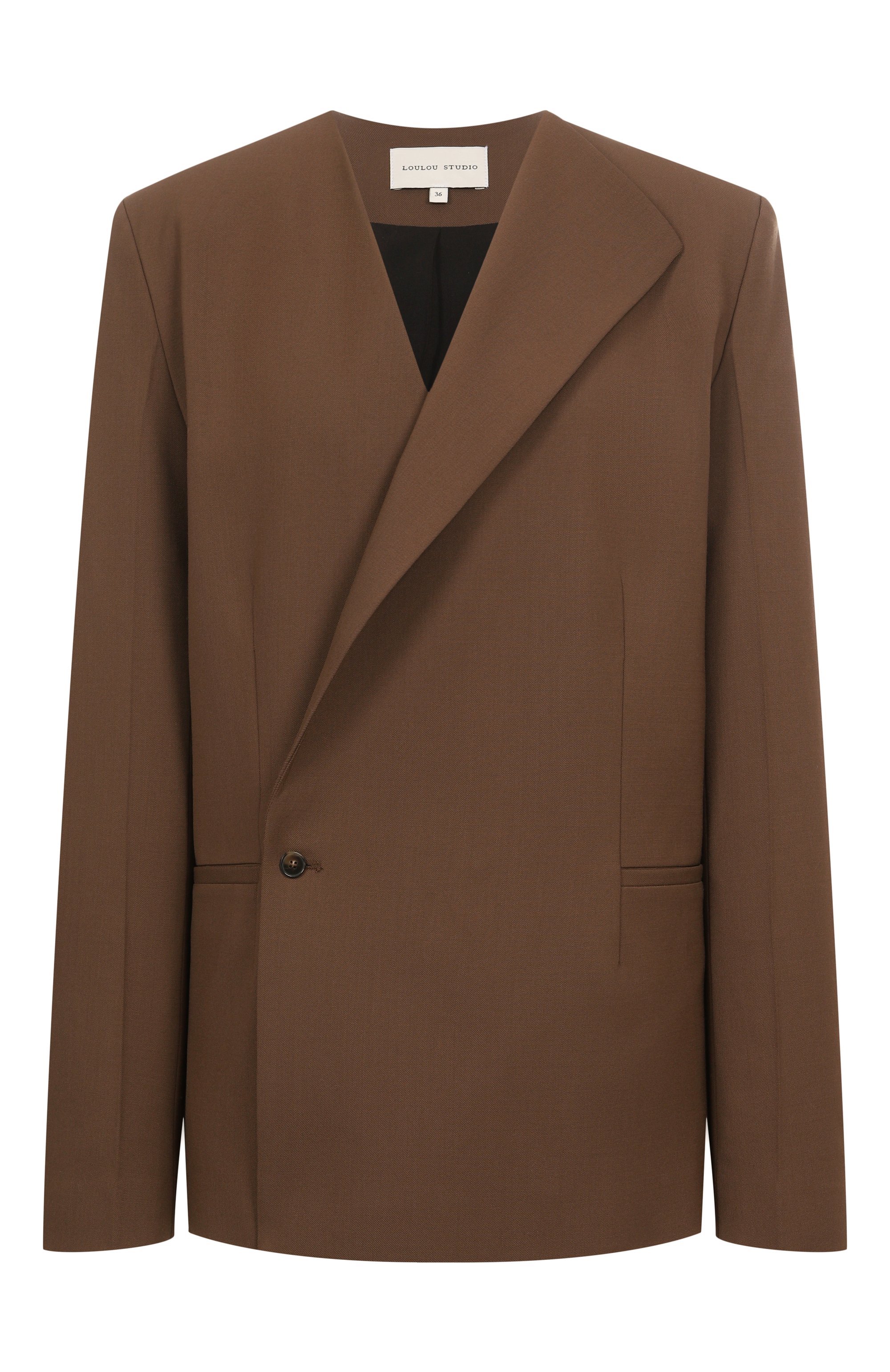 Шерстяной жакет LOULOU DE SAISON, арт. N0D0, фото 1