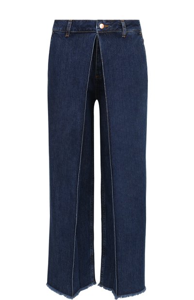 Джинсы свободного кроя со стрелками и потертостями AALTO, арт. AA-SS18-A1DE1-804, фото 1