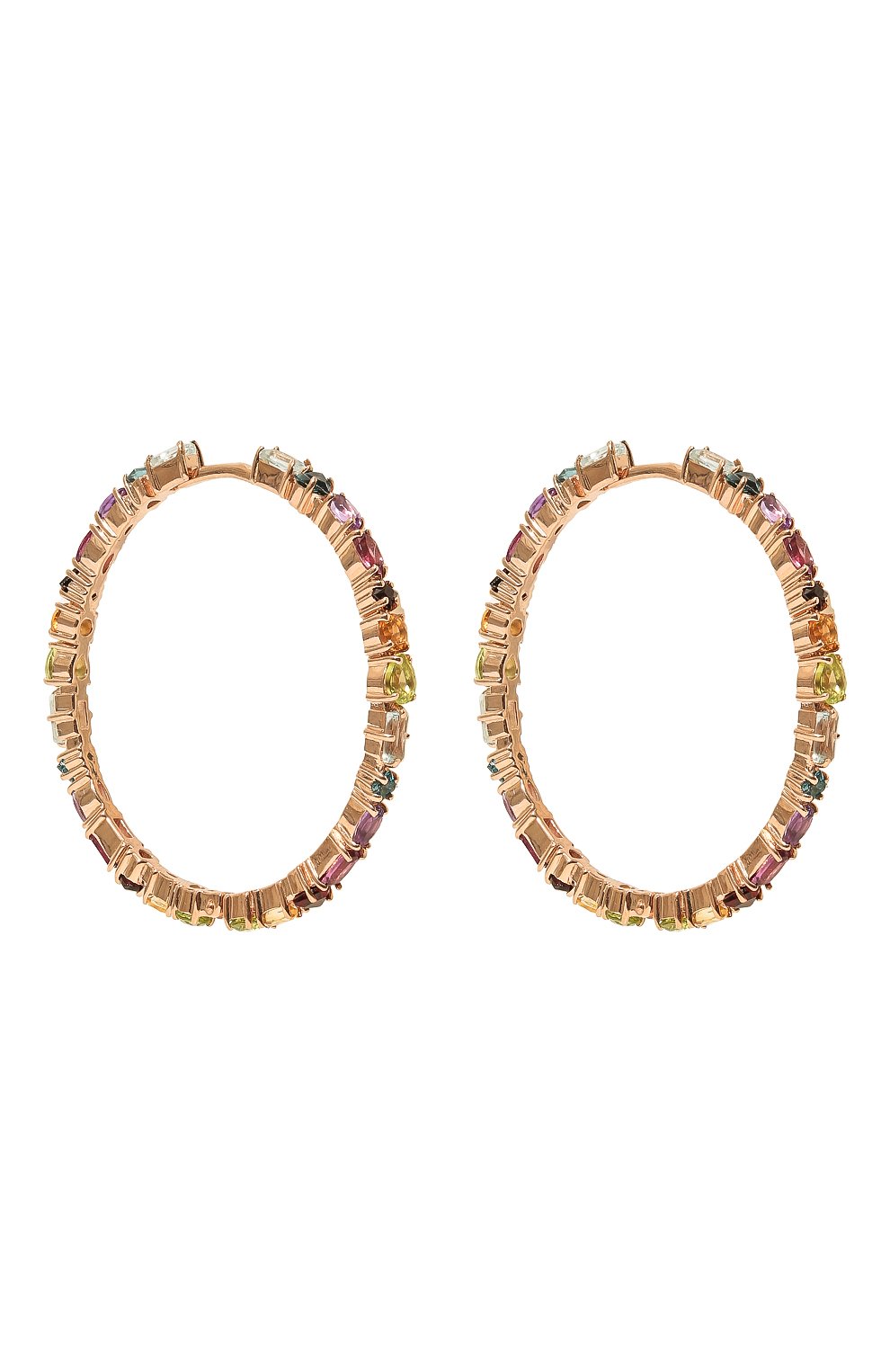 Радужные серьги-кольца SECRETS JEWELRY, арт. РСКП400132, фото 3