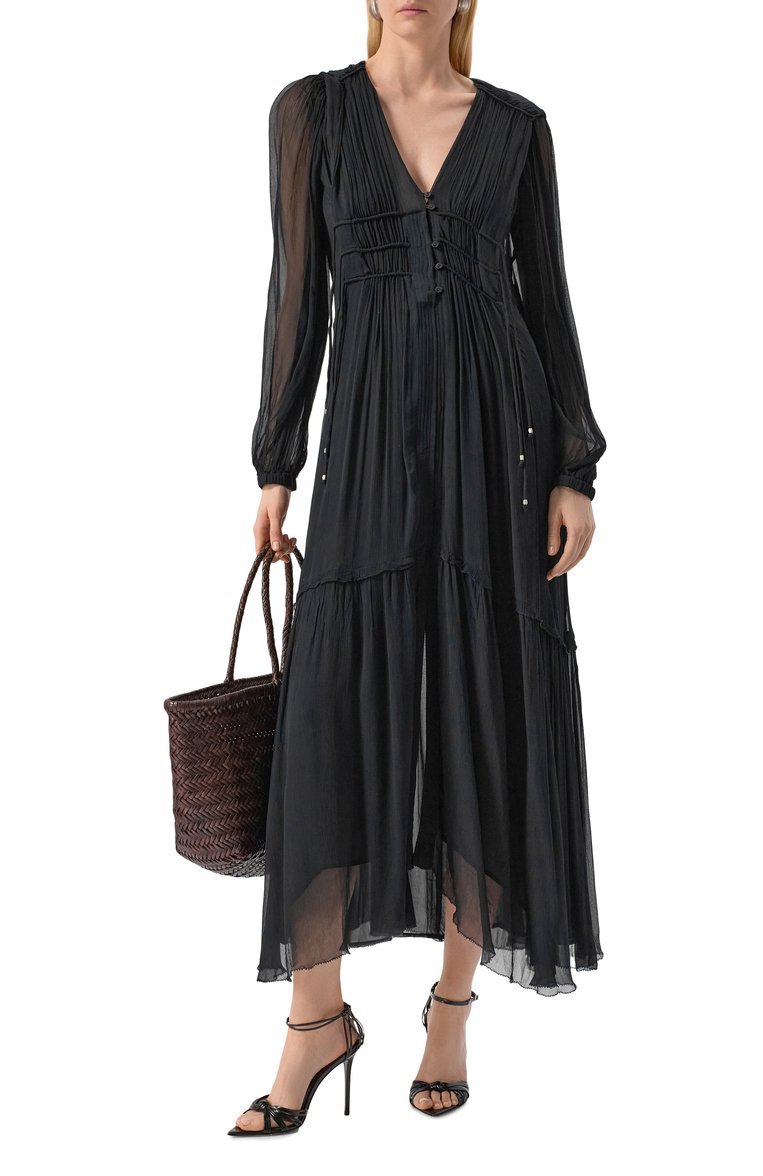 Платье из вискозы ISABEL MARANT ETOILE, арт. 25PR00668FA/C1J07E, фото 1