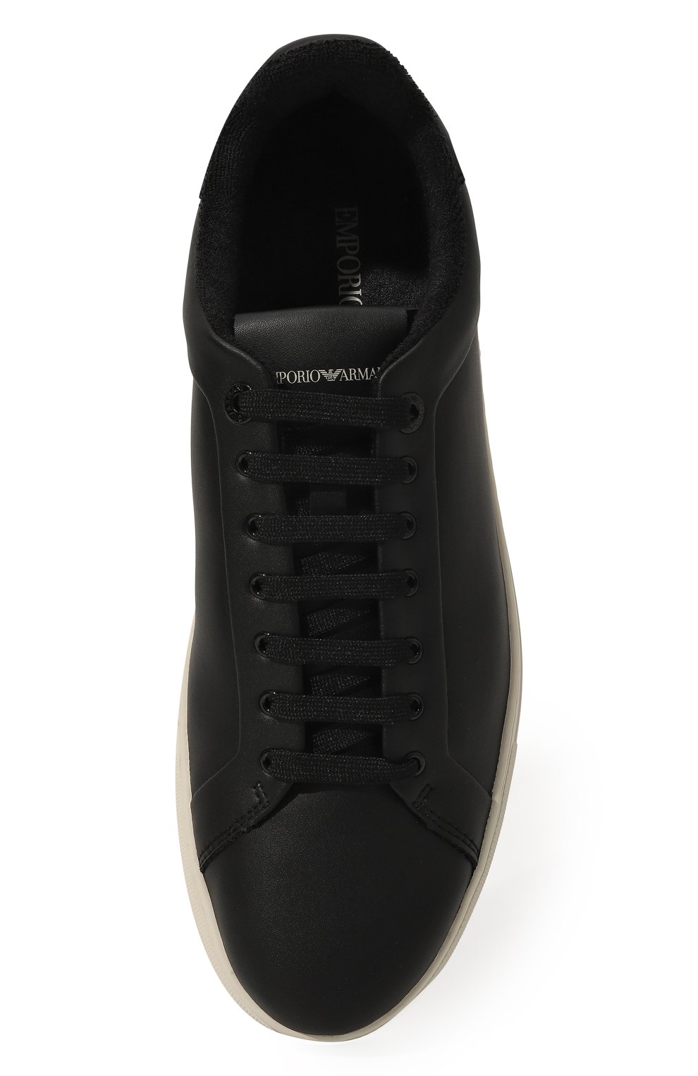 Кожаные кеды EMPORIO ARMANI, арт. X4X598/XF662, фото 6