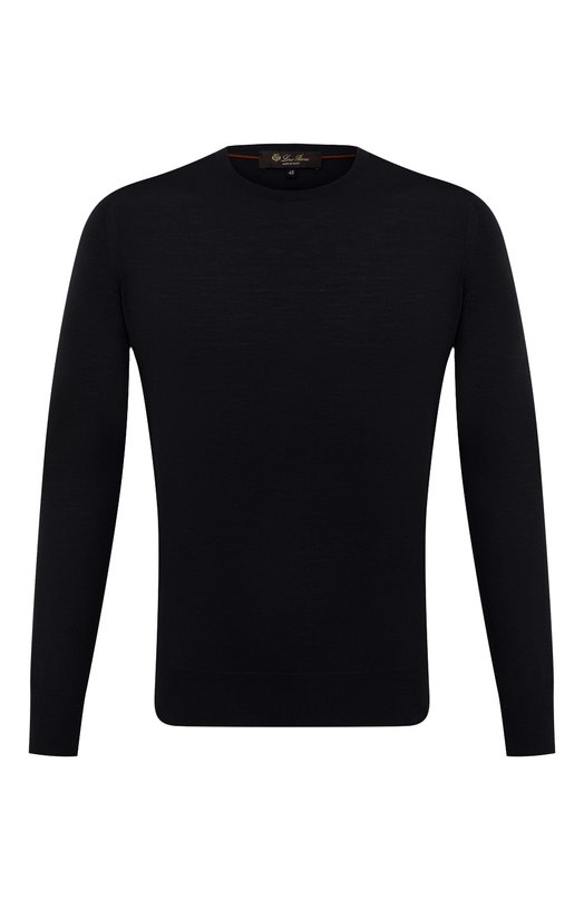 Шерстяной джемпер Loro Piana FAI1916 Синий FAI1916