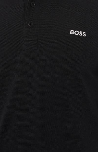 Хлопковое поло BOSS GREEN, арт. 50506191, фото 5