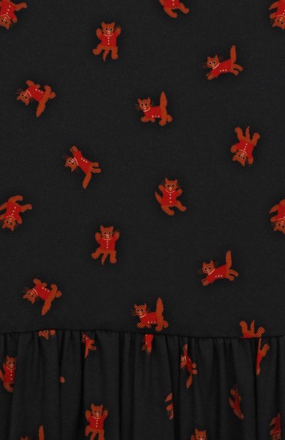 Платье из вискозы ULYANA SERGEENKO черного цвета по цене 45000 руб., арт. ABM001KD21P (0170б21), фото 3 Платье из вискозы ULYANA SERGEENKO, арт. ABM001KD21P (0170б21), фото 3