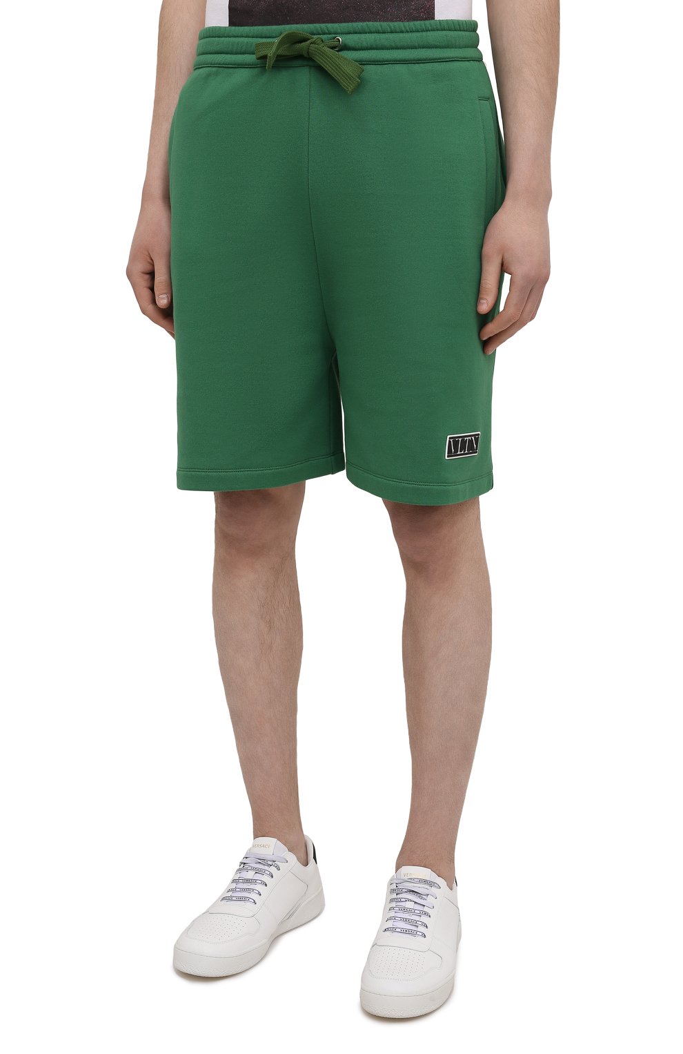 Хлопковые шорты VALENTINO, арт. VV0MD02D7FH, фото 3