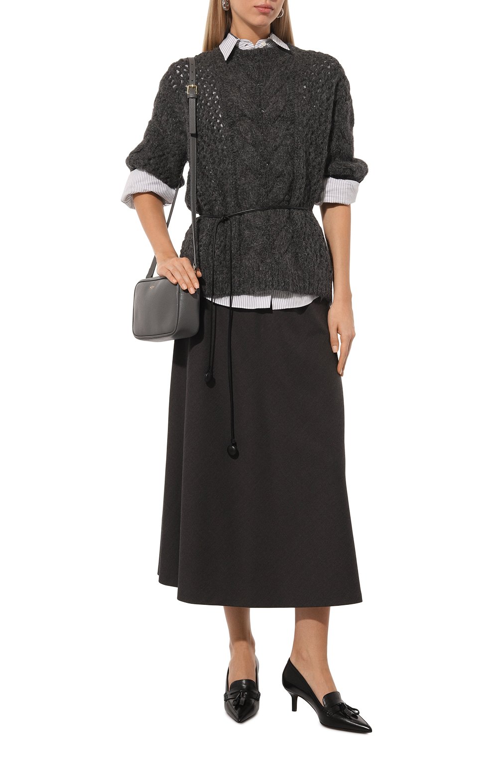 Рубашка из хлопка и шелка BRUNELLO CUCINELLI, арт. MA784MK916, фото 2