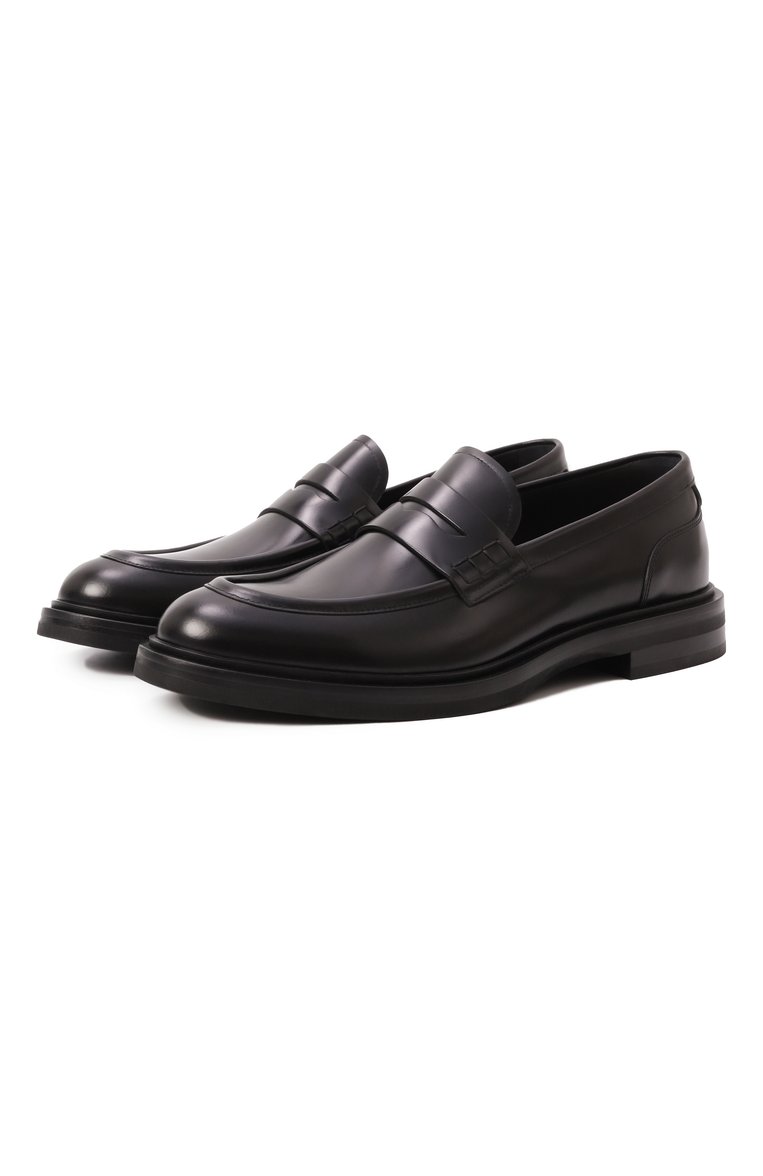 Кожаные пенни-лоферы DOLCE & GABBANA, арт. A30267/A1203, фото 1