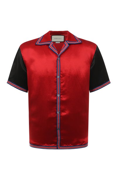 Рубашка из вискозы и льна GUCCI, арт. 568300 ZABX9, фото 1