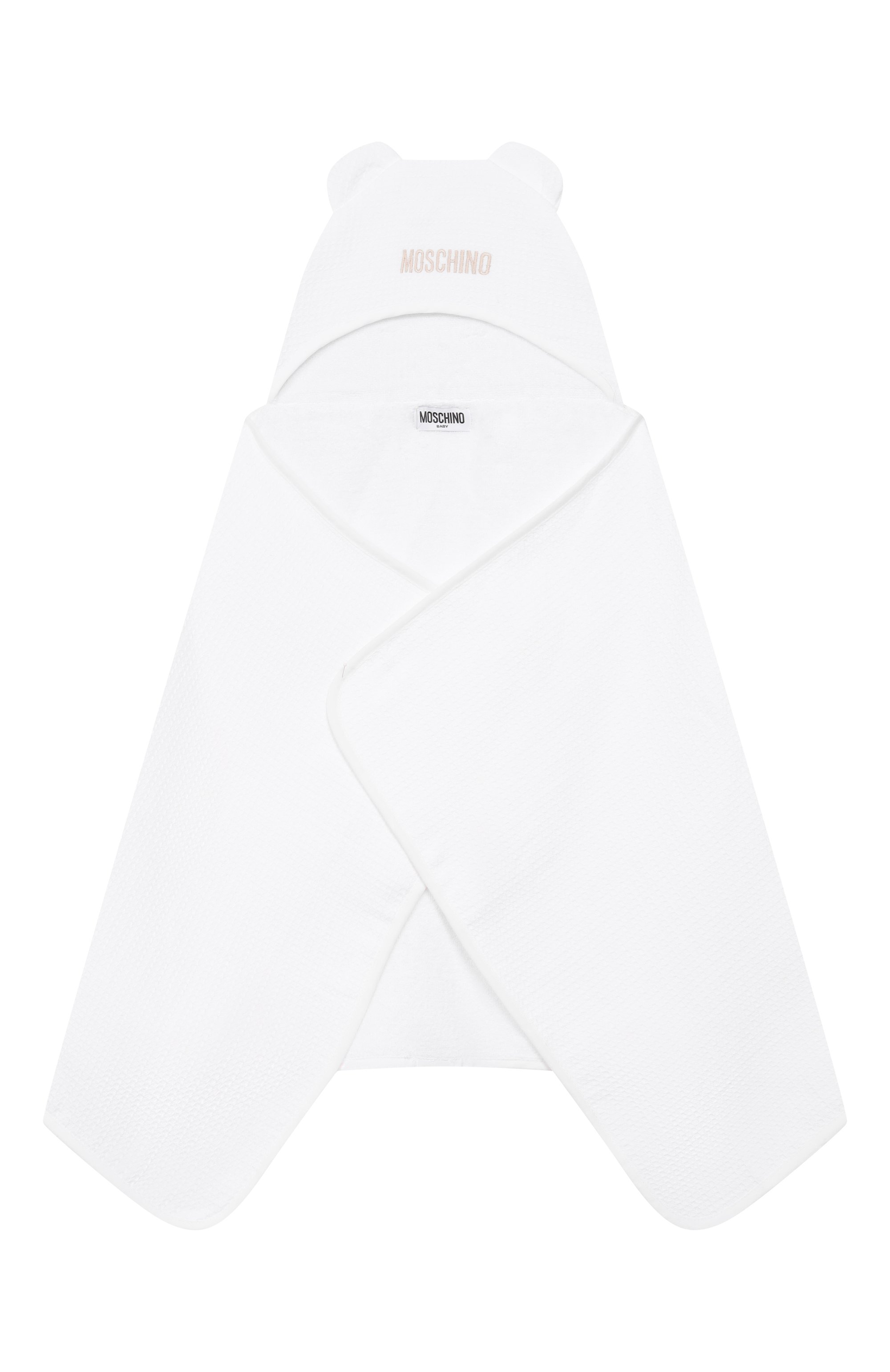 Хлопковое полотенце с капюшоном MOSCHINO, арт. MUX058/LGA22, фото 1