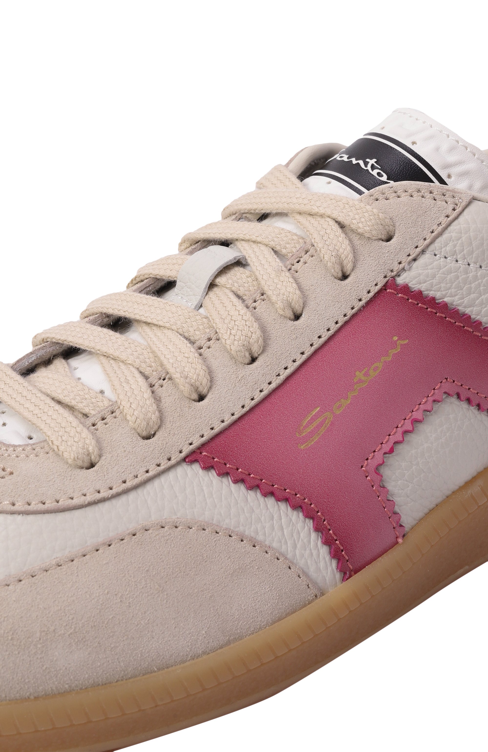 Кожаные кеды SANTONI, арт. WBPG61221FARCQUI, фото 6