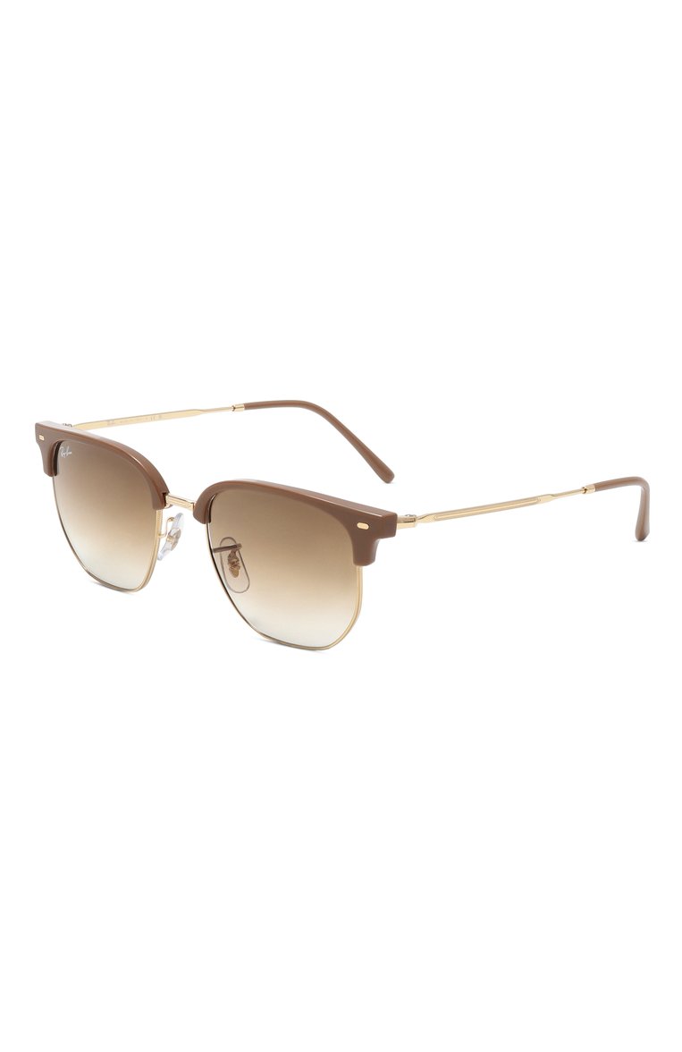 Женские солнцезащитные очки RAY-BAN коричневого цвета, арт. 4416-672151 | Фото 1 (Региональные ограничения белый список (Axapta Mercury): Не проставлено; Нос: Не проставлено; Тип очков: С/з; Материал: Металл, Пластик; Кросс-КТ: С/з-унисекс; Очки форма: Квадратные; Оптика Гендер: оптика-унисекс)