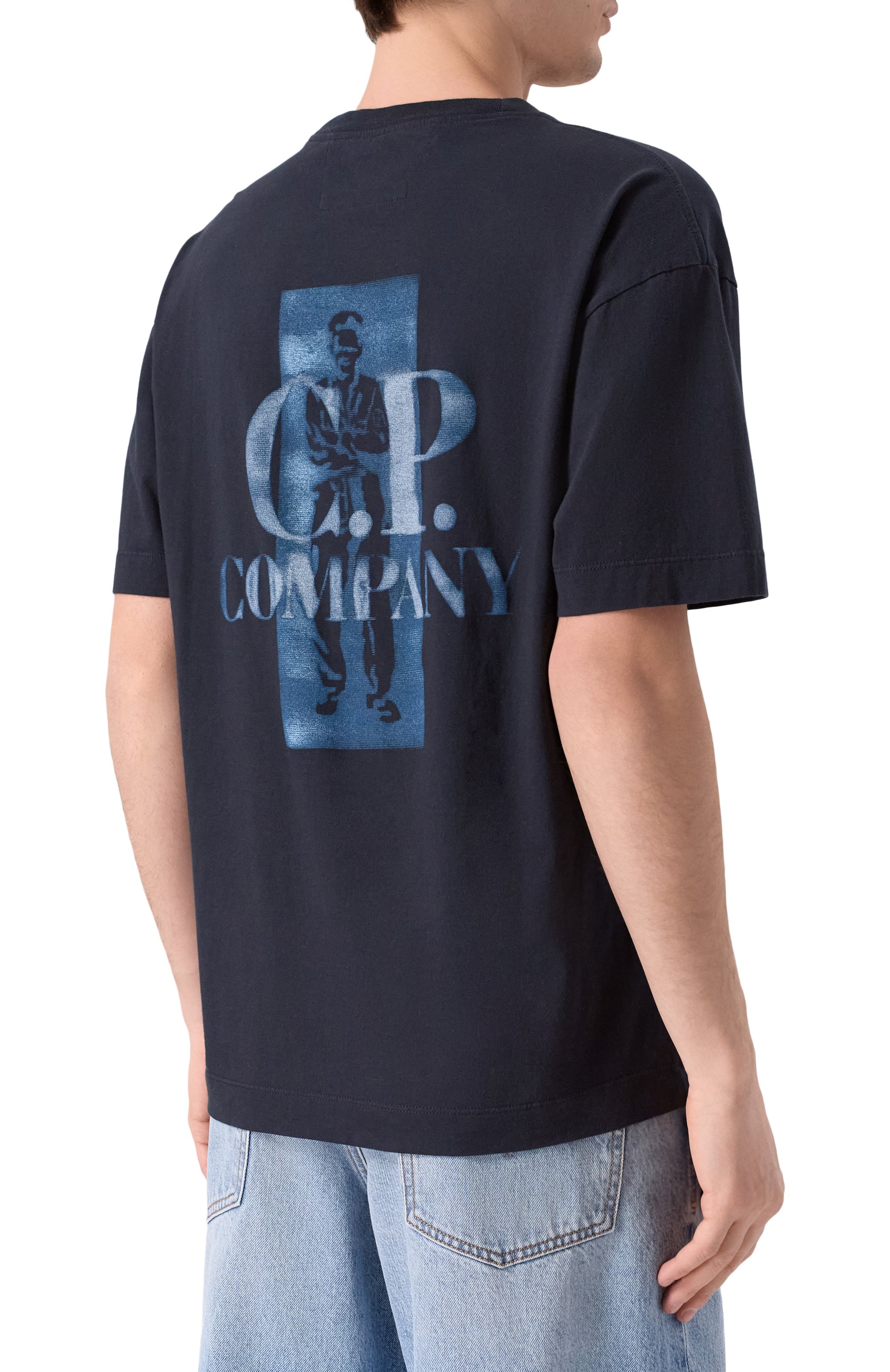 Хлопковая футболка C.P. COMPANY, арт. 20CMTS143A/110579W, фото 4