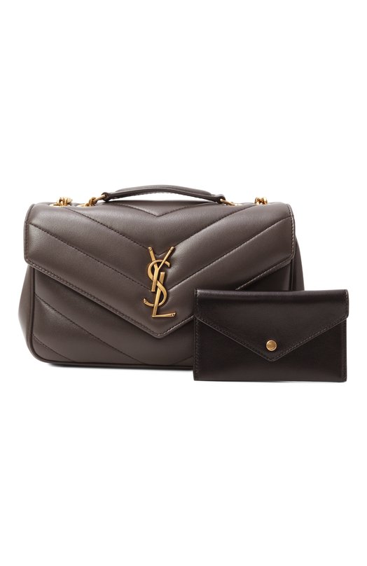 Сумка Loulou small Saint Laurent 801437/AAEAX Коричневый  801437/AAEAX Фото 8