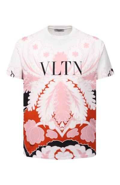 Хлопковая футболка VALENTINO, арт. VV3MG09P7B6, фото 1