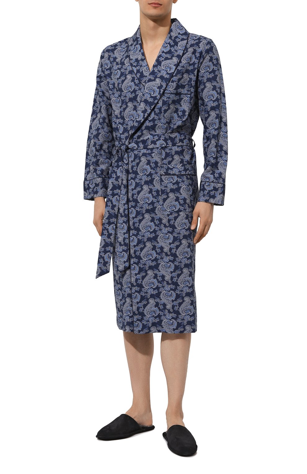 Хлопковый  халат ROBERTO RICETTI, арт. VESTAGLIA R0BE LUNGA/0R03214, фото 3