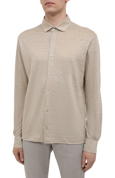 Льняная рубашка LORO PIANA, арт. FAL6917, фото 3