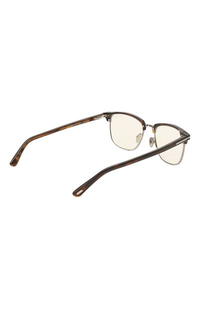 Оправа с клипоном TOM FORD коричневого цвета по цене 73700 руб., арт. TF5683-B 052, фото 4 Оправа с клипоном TOM FORD, арт. TF5683-B 052, фото 4