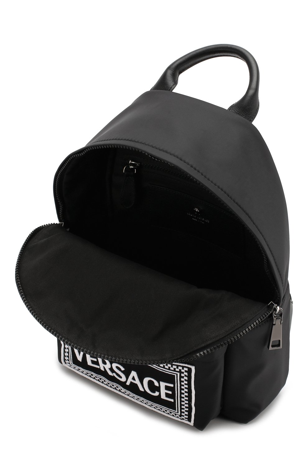 Рюкзак с кожаной отделкой VERSACE, арт. YBM0018/YS0675, фото 3