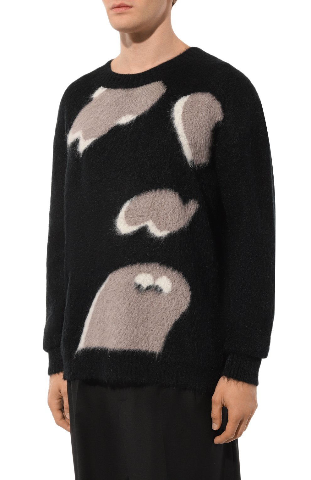 Свитер AN OTHER DATE черного цвета по цене 37400 руб., арт. F40DMAJP087, фото 3 Свитер AN OTHER DATE, арт. F40DMAJP087, фото 3