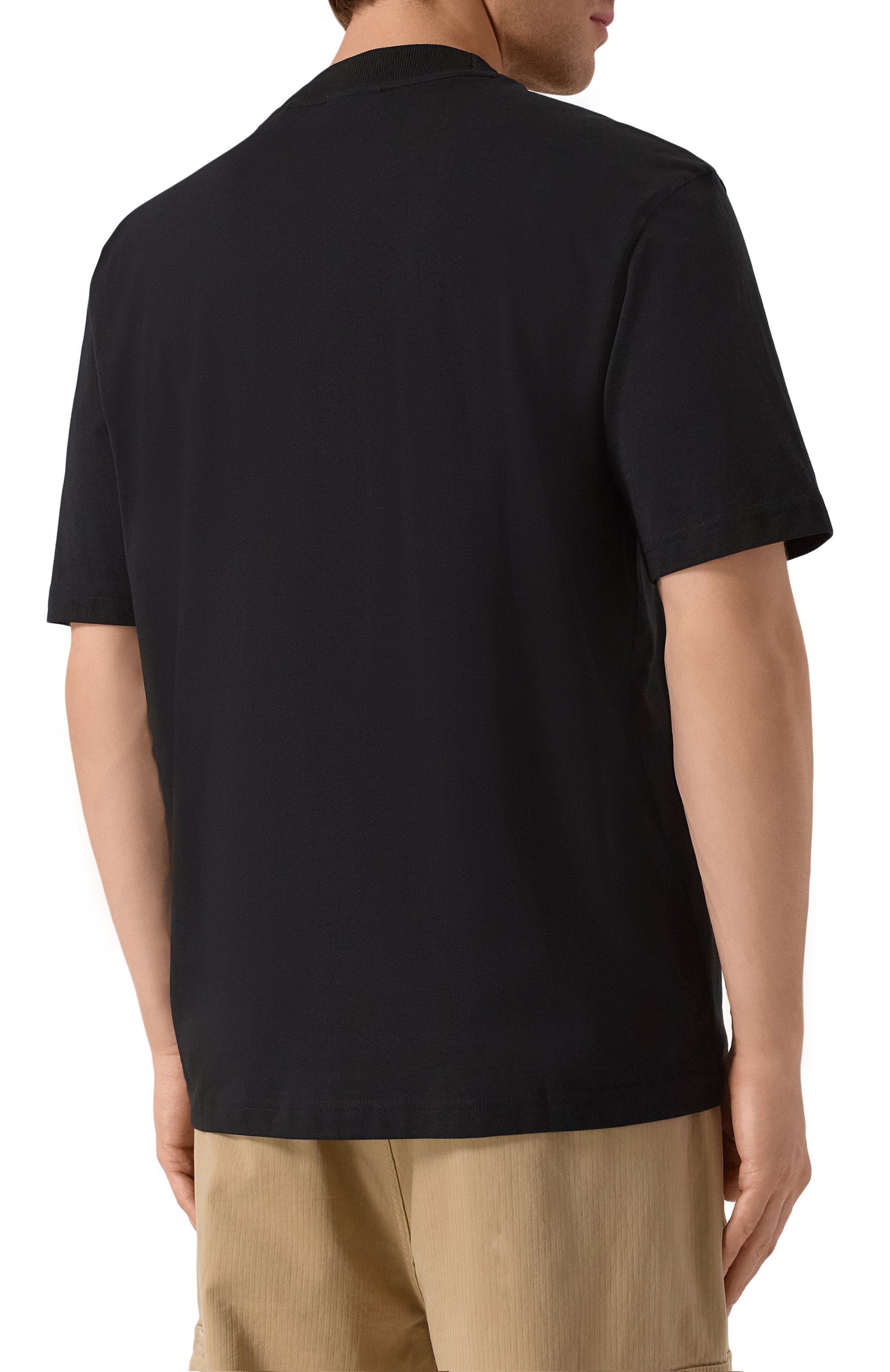 Хлопковая футболка HUGO BLUE, арт. 50509991, фото 4