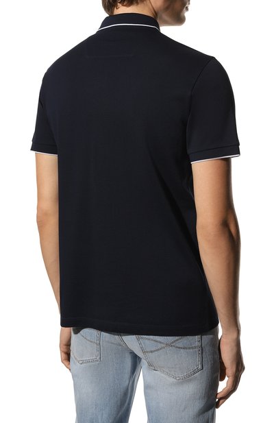 Хлопковое поло GIORGIO ARMANI, арт. 3KSF75/SJMZZ, фото 4