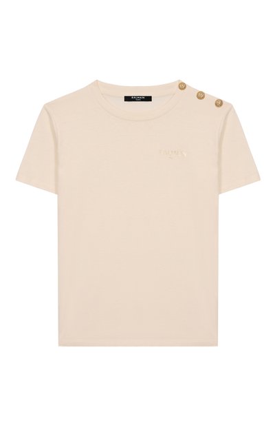 Хлопковая футболка BALMAIN, арт. BX8R51