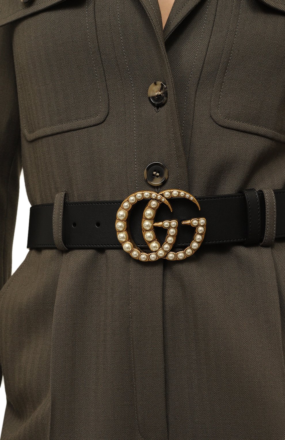 Кожаный ремень GUCCI, арт. 453260 DLX1T, фото 2