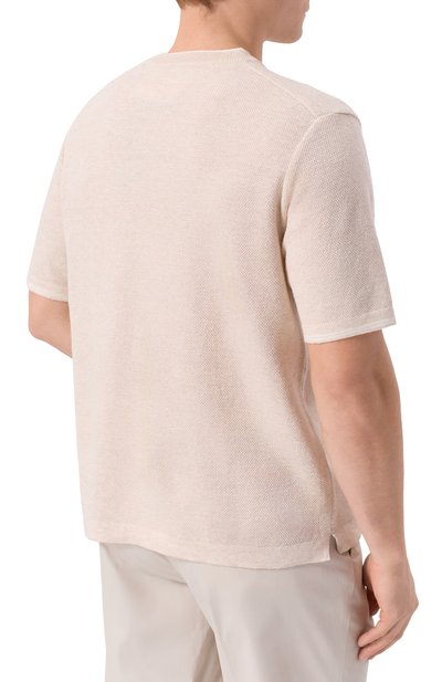 Джемпер изо льна и хлопка PAUL&SHARK, арт. 26411552, фото 4