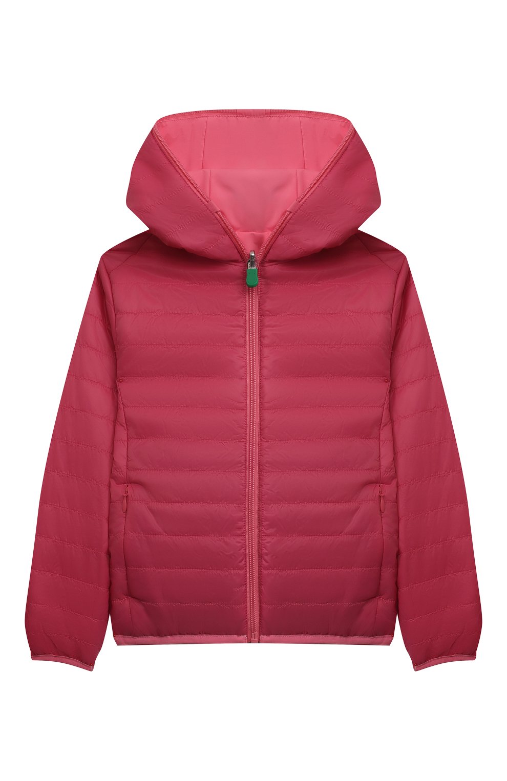 Двусторонняя куртка SAVE THE DUCK темно-розового цвета по цене 20700 руб., арт. J33600X/SATURN/WIND18, фото 1 Двусторонняя куртка SAVE THE DUCK, арт. J33600X/SATURN/WIND18, фото 1