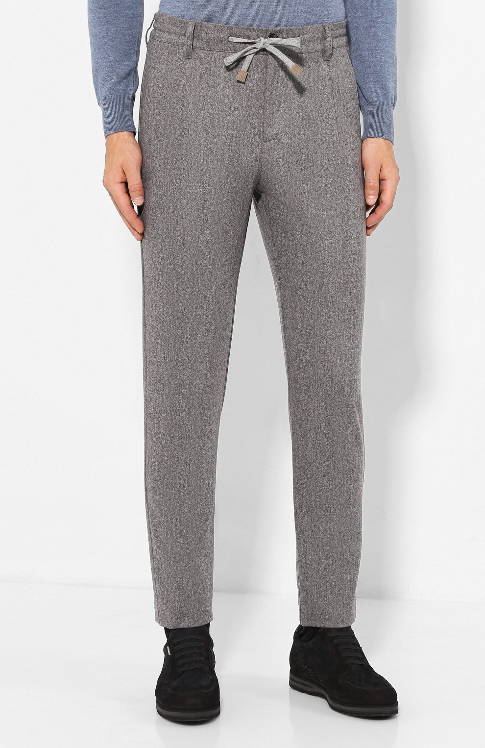 Брюки из смеси шерсти и кашемира ELEVENTY PLATINUM, арт. 979PA0341 JAC28012, фото 3