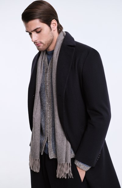 Кашемировый шарф GIORGIO ARMANI, арт. 745008/0A137, фото 4