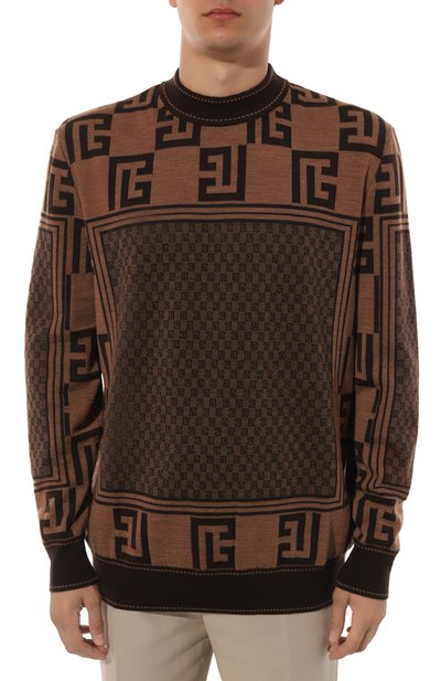 Шерстяной свитер BALMAIN, арт. BH0KD000/KF34, фото 3