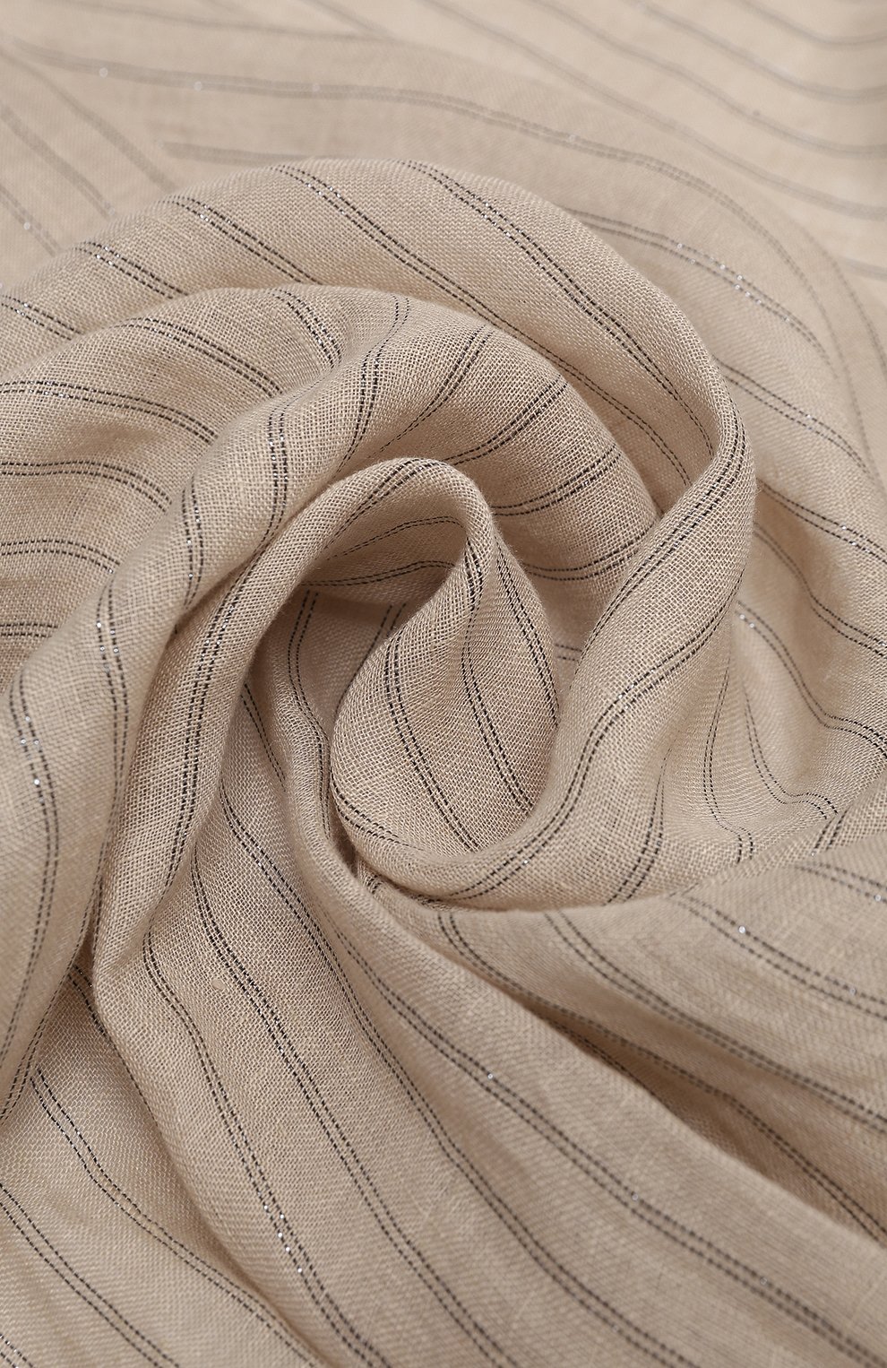 Льняной палантин BRUNELLO CUCINELLI, арт. MSCDAGL37, фото 3