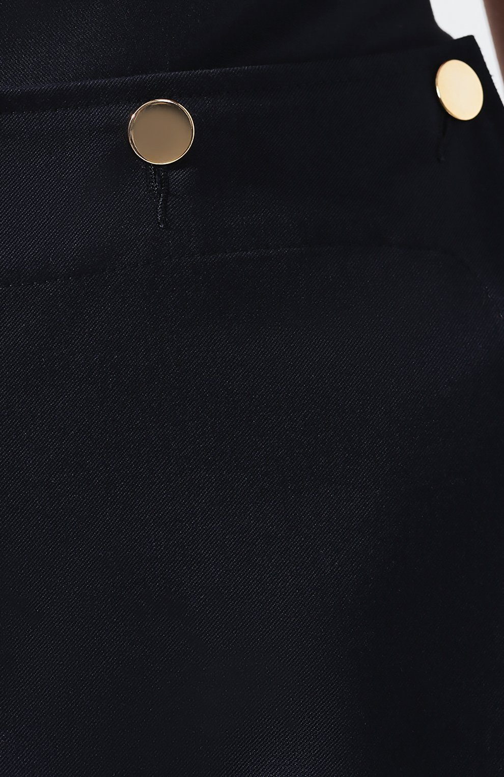 Брюки из смеси хлопка и шелка DRIES VAN NOTEN темно-синего цвета по цене 56300 руб., арт. 201-10959-9293, фото 5 Брюки из смеси хлопка и шелка DRIES VAN NOTEN, арт. 201-10959-9293, фото 5