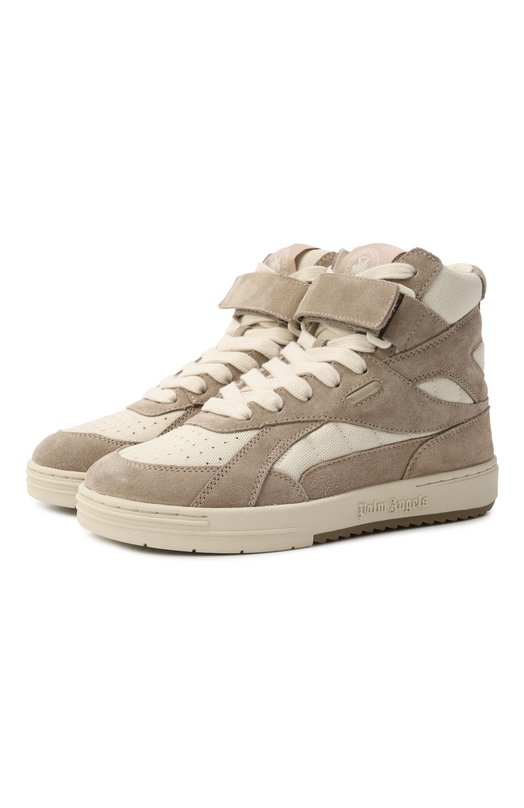 Комбинированные кеды University Palm Angels PWIL004F23FAB0010162 Бежевый PWIL004F23FAB0010162