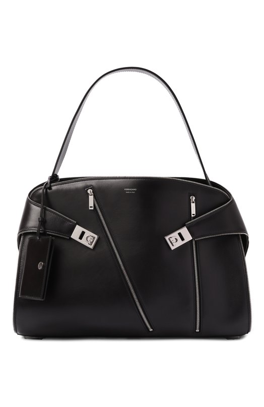 Сумка Hug medium Ferragamo 21A406/787 Чёрный 21A406/787