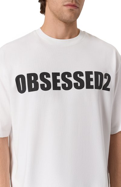 Хлопковая футболка DSQUARED2, арт. S74GD1478/D20033, фото 5