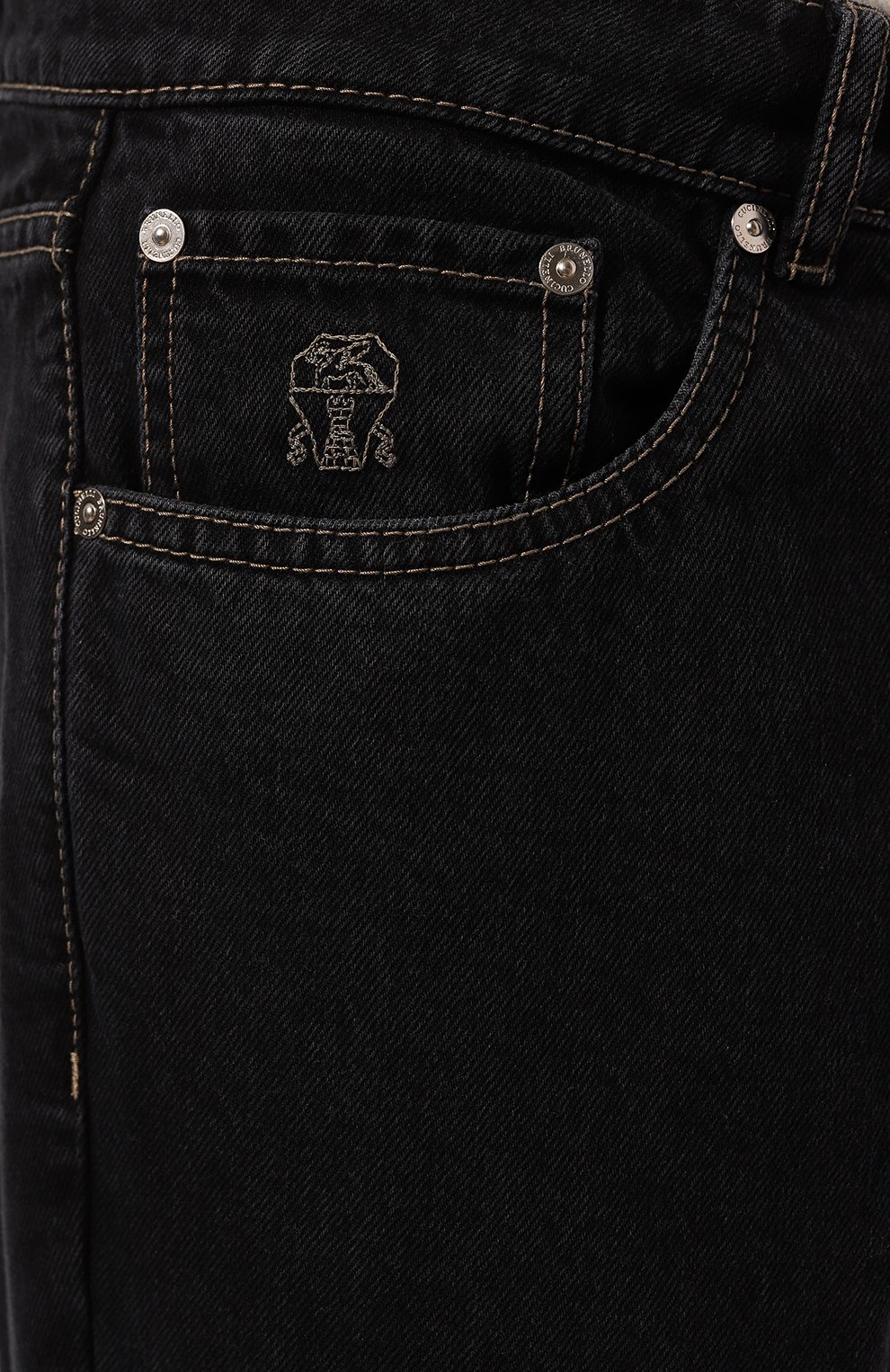 Джинсы traditional fit BRUNELLO CUCINELLI, арт. M240PD3210, фото 5