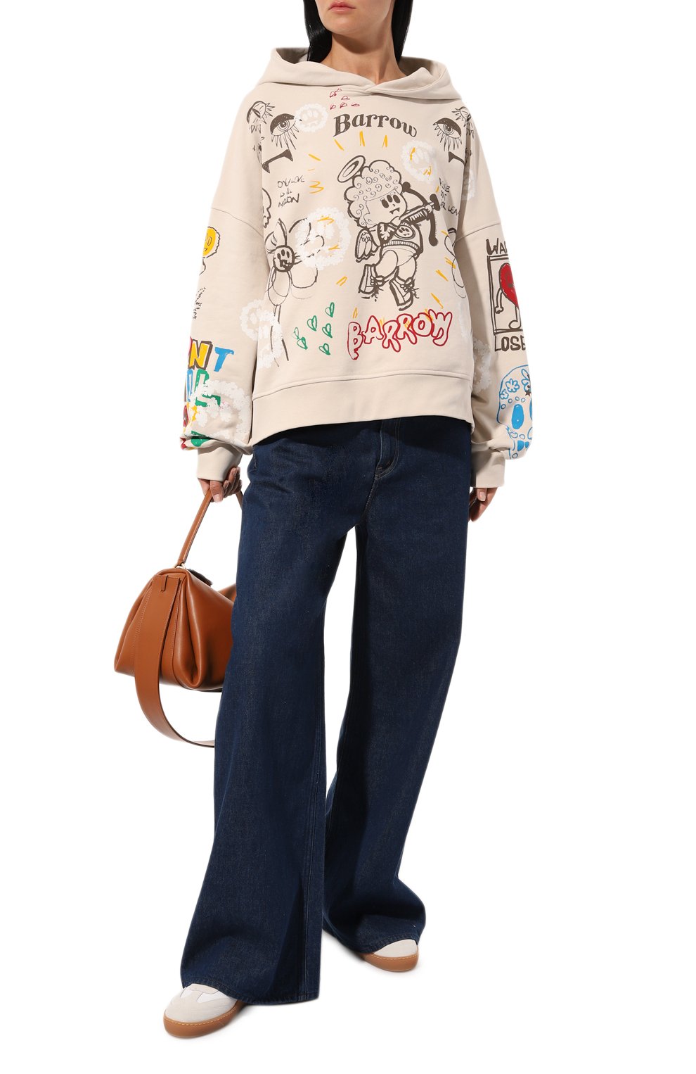 Хлопковое худи BARROW, арт. F3BWW0HS063, фото 2