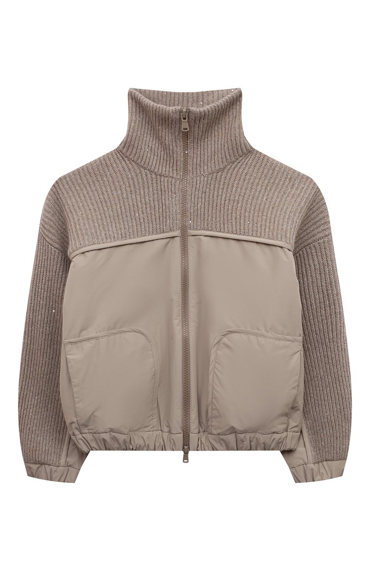 Кардиган из кашемира и шерсти BRUNELLO CUCINELLI, арт. BBMMBD023A, фото 1