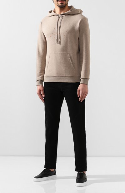 Хлопковое худи SAINT LAURENT, арт. 577092/YBJI2, фото 2