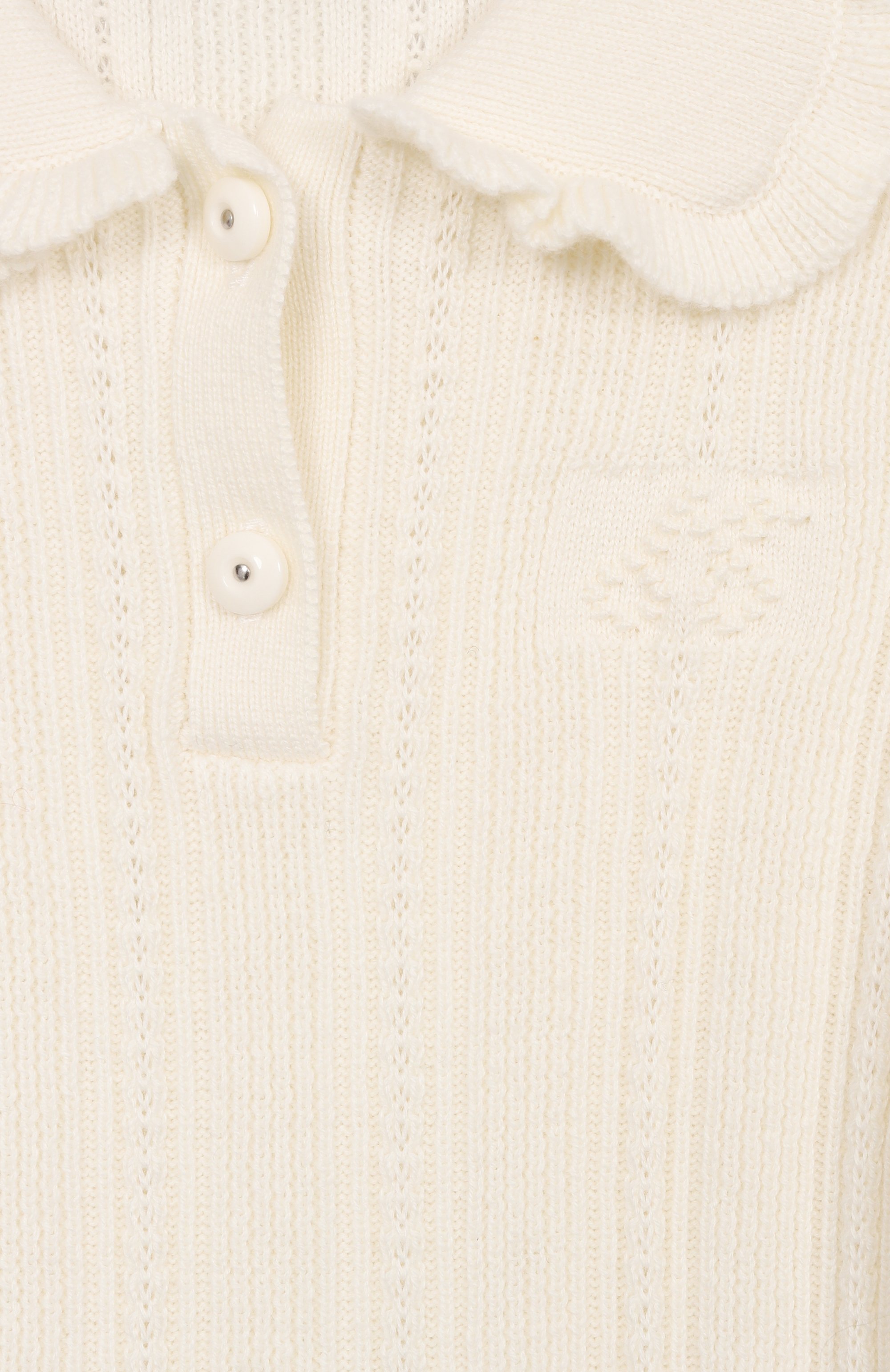 Платье из хлопка и кашемира BONPOINT, арт. S06GDRK00003/4A-8A, фото 3