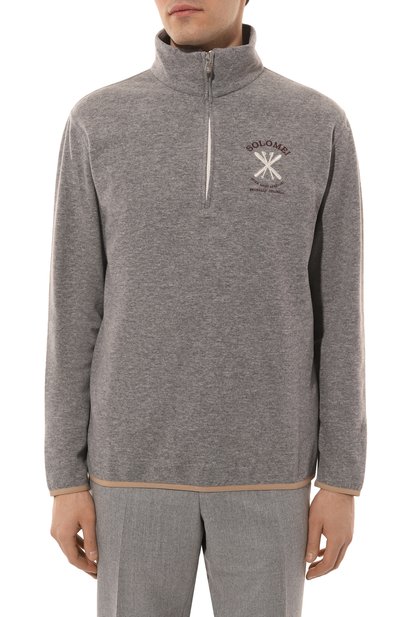 Анорак из кашемира и хлопка BRUNELLO CUCINELLI, арт. MM840KT60, фото 3