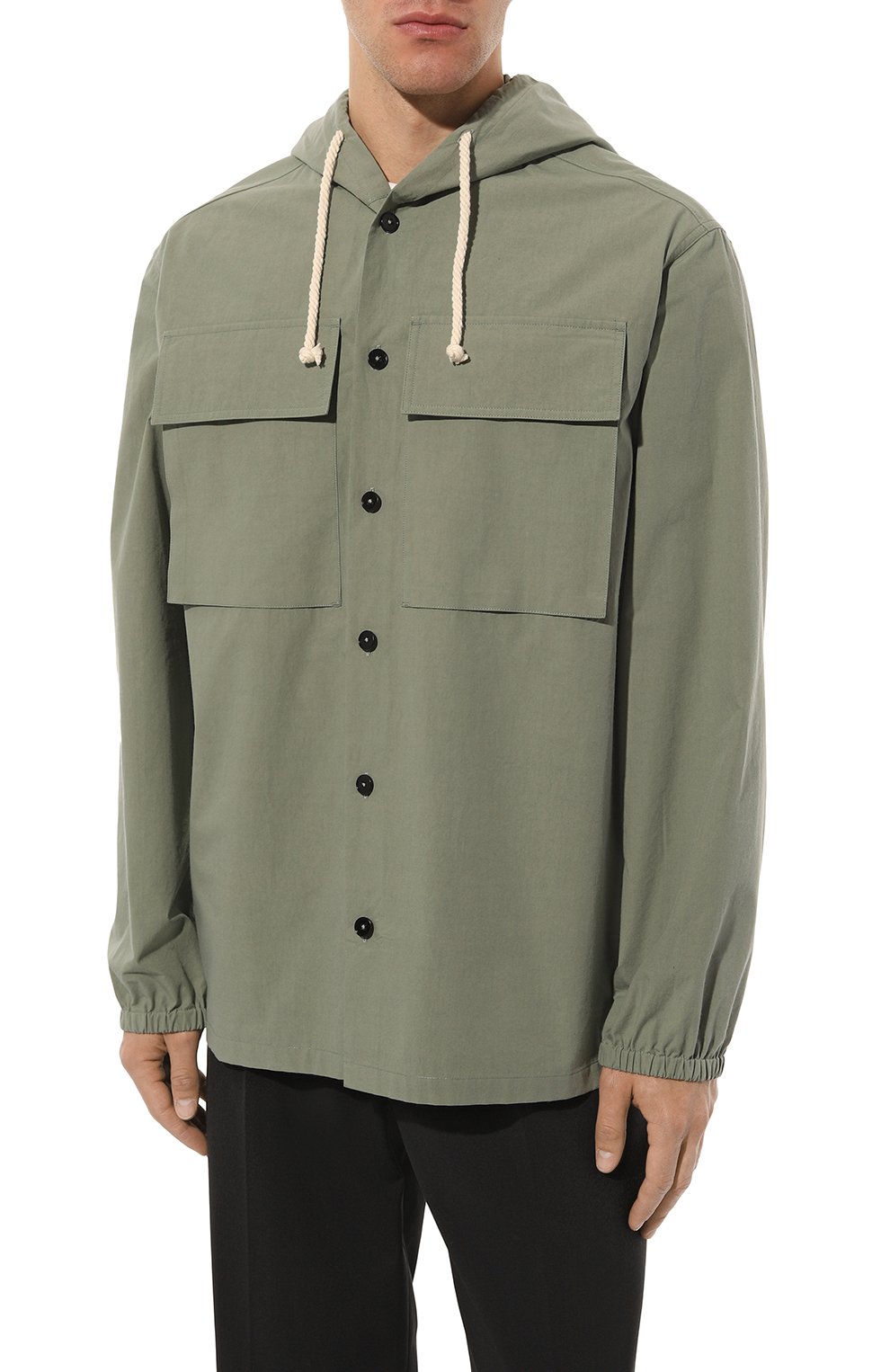 Хлопковая рубашка JIL SANDER, арт. J47DL0107/J45127, фото 3