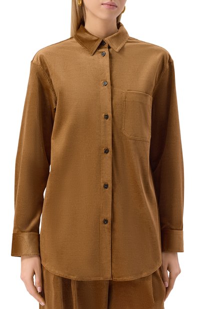 Вельветовая рубашка 12 STOREEZ, арт. 133389, фото 3