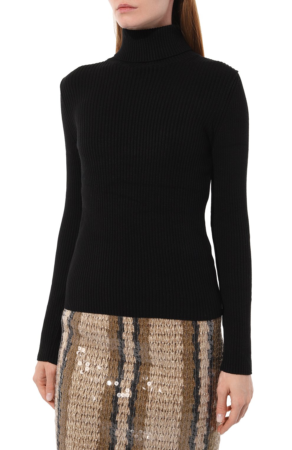 Водолазка из вискозы LIKE YANA черного цвета по цене 9800 руб., арт. L3-52-022-900, фото 3 Водолазка из вискозы LIKE YANA, арт. L3-52-022-900, фото 3